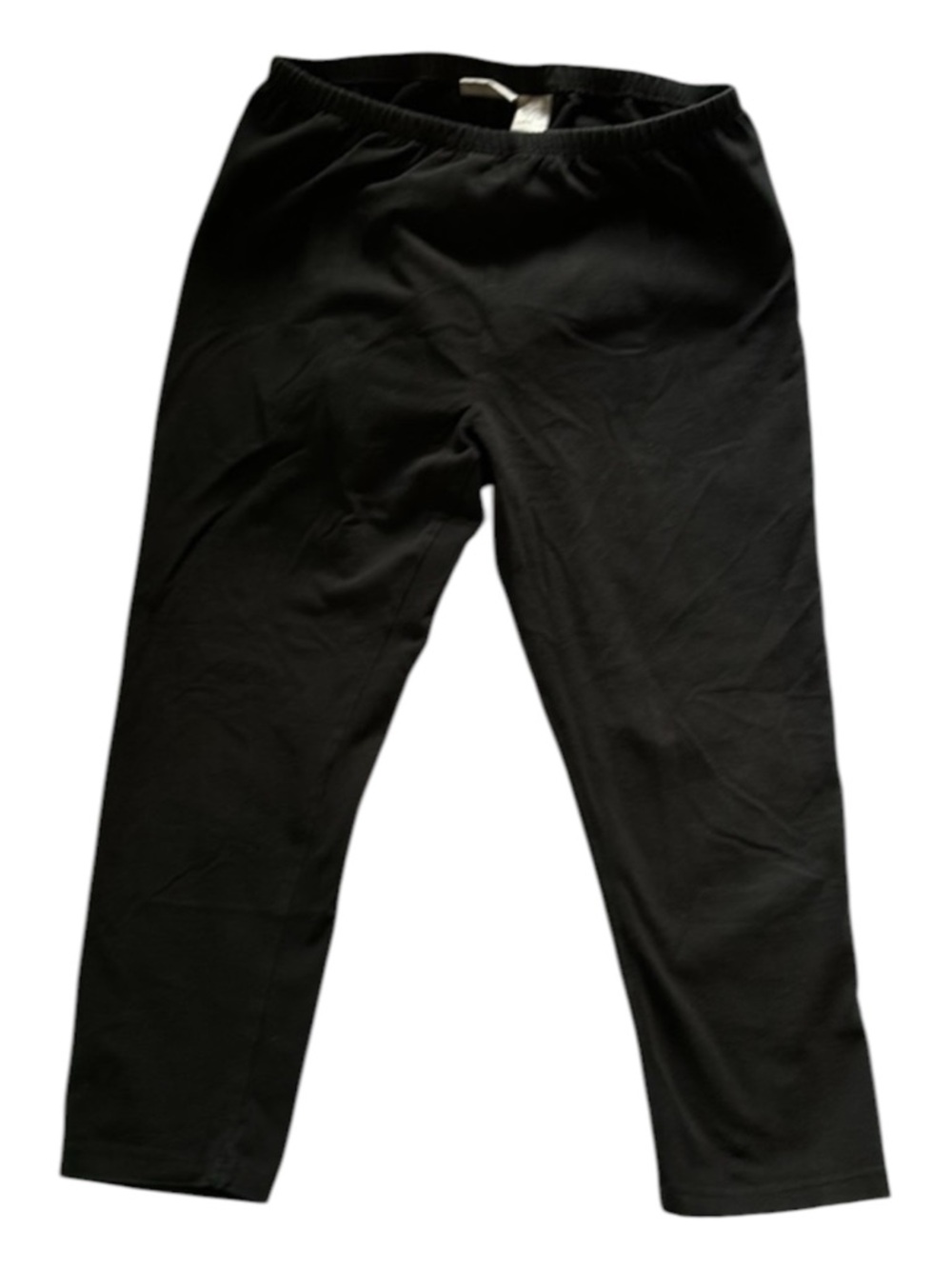 Chicos women’s 7/8 length black leggings size one (small) loungewear casual